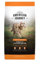 AMERICAN JOURNEY Turkey & Chicken Recipe Grain-Free Dry Cat Food